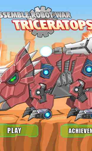 Assemble Robot War Triceratops 4
