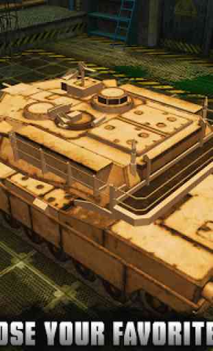 Demolition Tank Parking 3D 2
