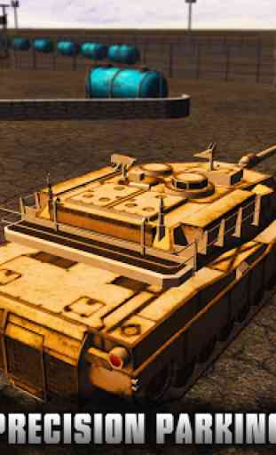 Demolition Tank Parking 3D 3