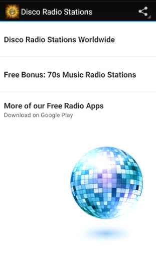 Disco Music Radio Stations 1