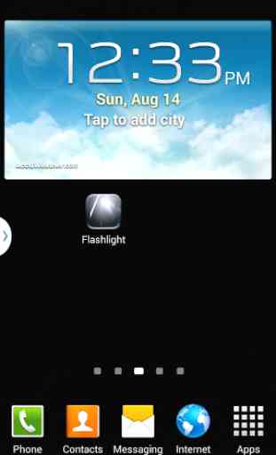 Flashlight for Samsung S8 & J7 4