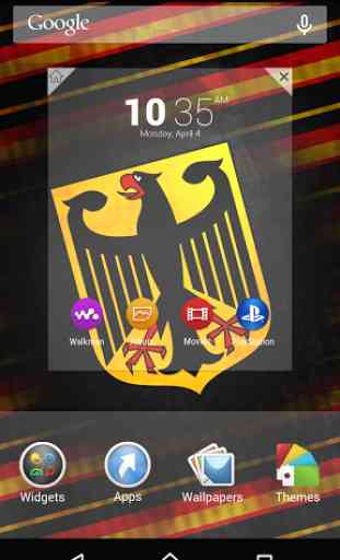 Germany Theme for Xperia 2