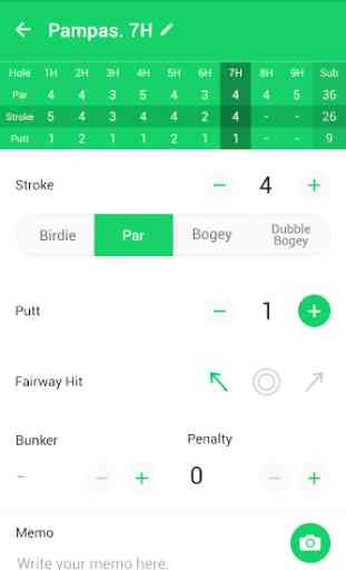Golfwith : Golf Scorecard 2
