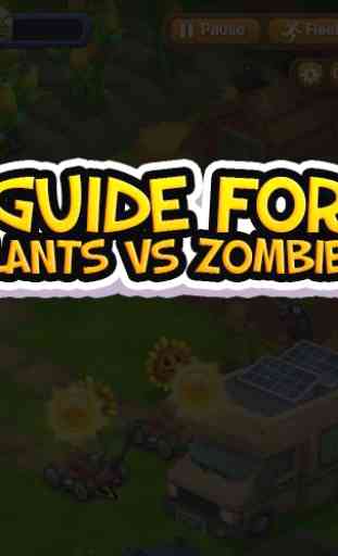 Guide for Plants vs Zombies 2 1