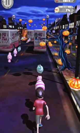 Halloween Theme Zombie Runner 2