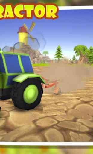 Harvest Day: Farm Tractor 3D 4