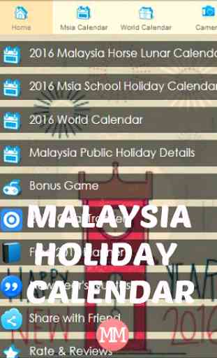 Malaysia Holiday Calendar 1
