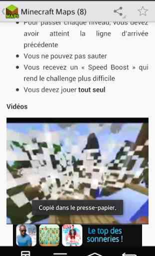 Maps Minecraft en Français 2