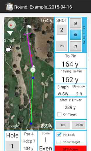McStats GPS Golf 2