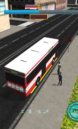 Moderne pilote 3D Sim Bus 1