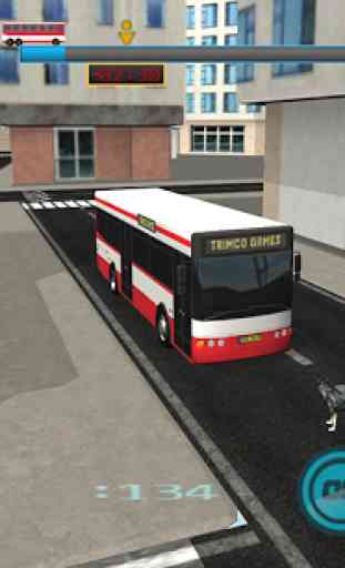 Moderne pilote 3D Sim Bus 4