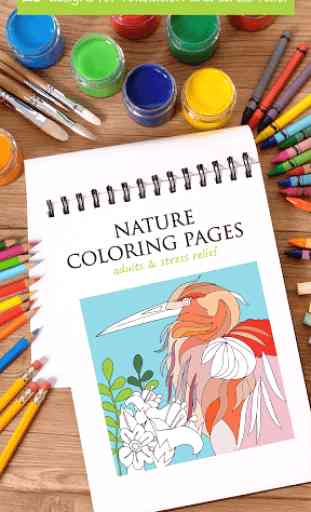 Nature Coloriage pour Adultes 1