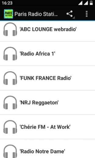 Paris Radio Stations 1