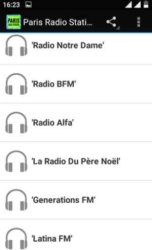 Paris Radio Stations 2