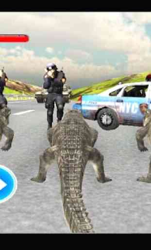 Police Crocodile Simulator 3D 2