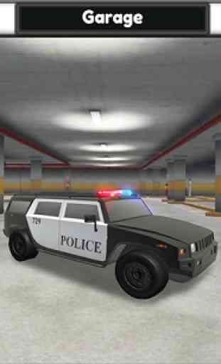 Police Parking 3D étendue 2 1