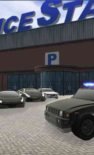 Police Parking 3D étendue 2 3