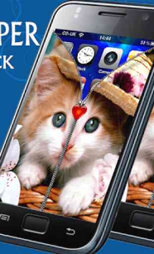 Pretty Kitty Screen Lock 1