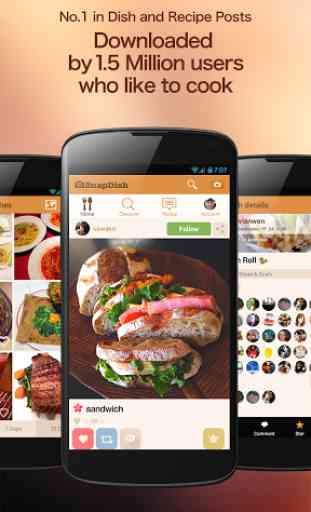 SnapDish Food Camera & Recipes 2