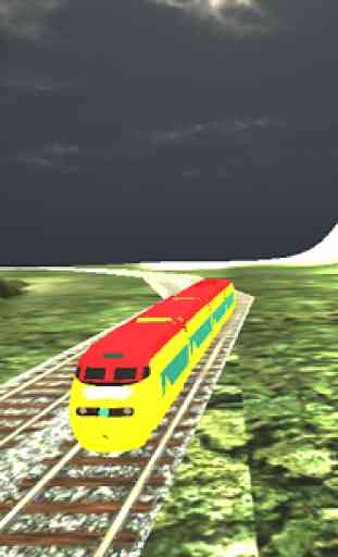 Snow Bullet Train 3D 2k17 1