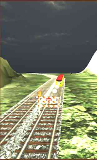 Snow Bullet Train 3D 2k17 3