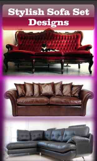 Stylish Sofa Set Designs 1