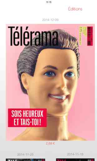 Télérama Magazine 1