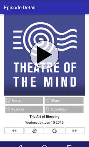 Theatre of the Mind 1