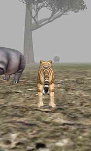 Tiger écrasement sauvage 2