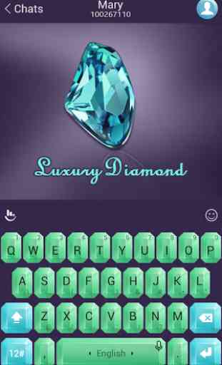 TouchPal Luxury Diamond Theme 2