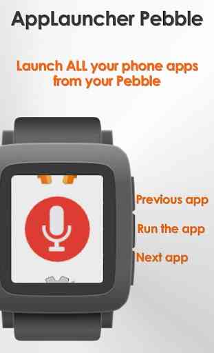 AppLauncher for Pebble 2