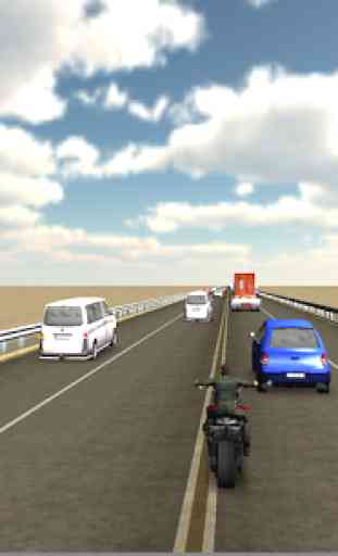 Highway Traffic Moto Racer 3D 3