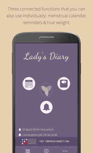 Lady's Diary - Period Tracker 1