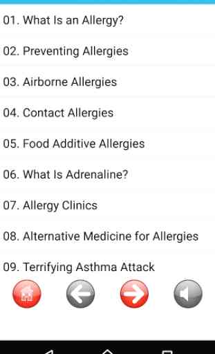 livre audio - allergies 2