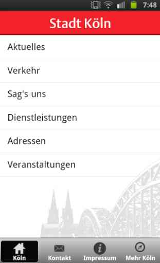 Stadt Köln - offizielle App 1