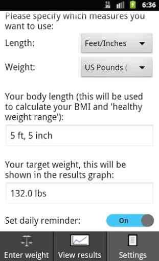 Track my weight 3