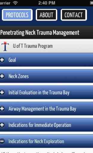U of T Trauma Protocols 2