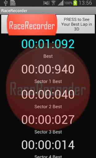 RaceRecorder: GPS Chronomètre 2