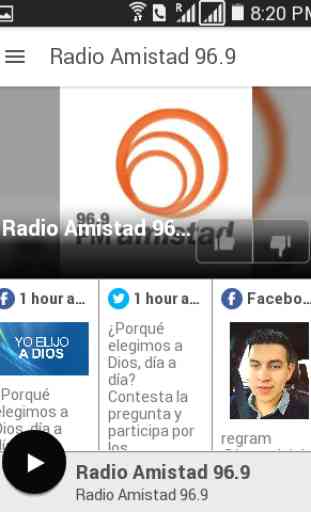 Radio Amistad 96.9 1