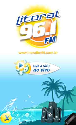 Rádio Litoral 96.1 FM 1