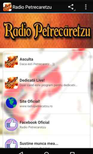Radio Petrecaretzu 1