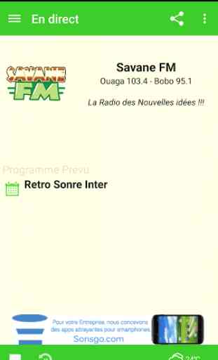 Savane FM Ouaga (Officielle) 1