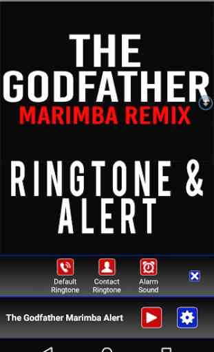 The Godfather Theme Marimba 2