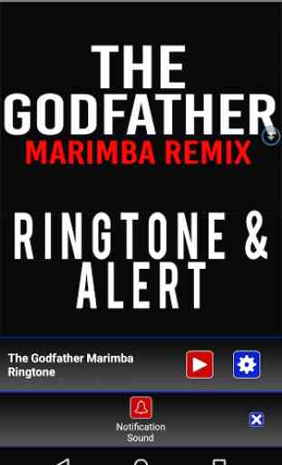 The Godfather Theme Marimba 3