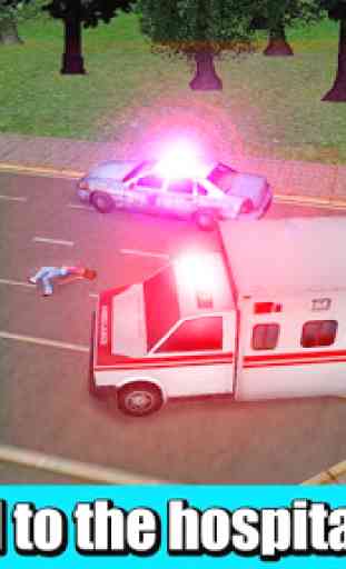 Ambulance Driver: Simulator 3D 2