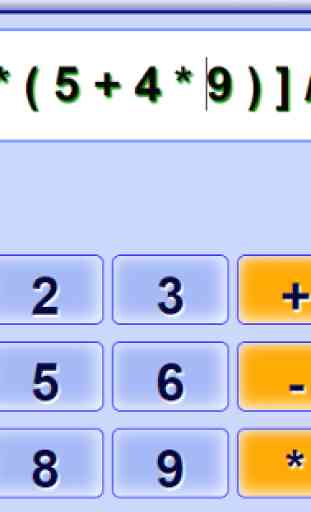 Calculator Parentheses ( ) [ ] 2