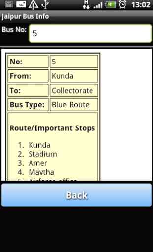 Jaipur Bus Info 1