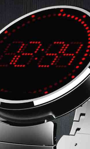 Led Clock Watch Face 1