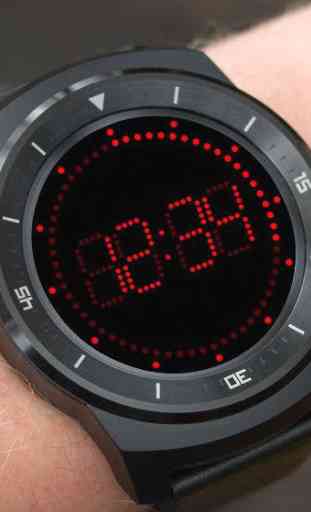 Led Clock Watch Face 3