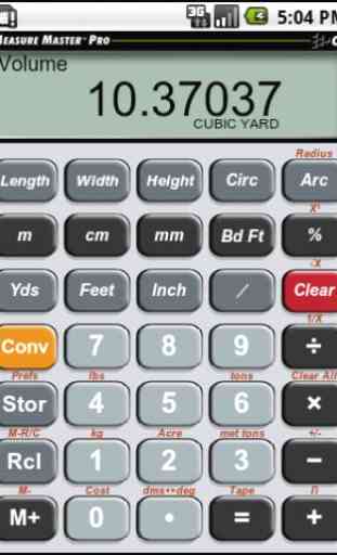 Measure Master Pro Calculator 1
